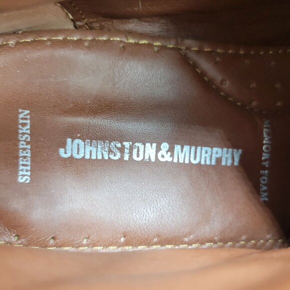 Johnston Muphy Copeland Chukka Leather Ankle Boots 11.5 M Brown - Picture 5 of 16
